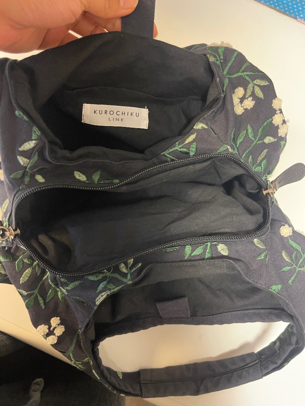 Kurochiku Link tote bag/purse